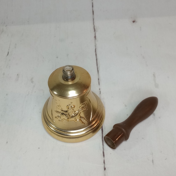 AVON Vintage Paul Revere Bell Empty Decanter - Picture 10 of 10